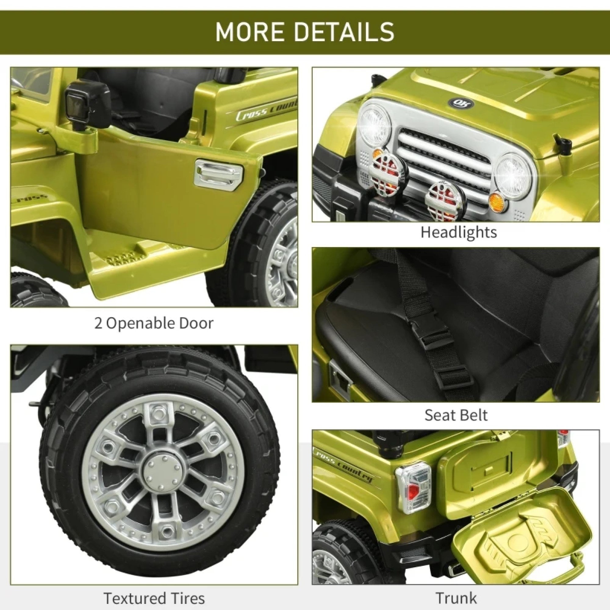 Ride-On Off-Road Truck