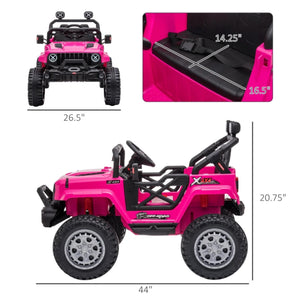 Pink power wheels truck
