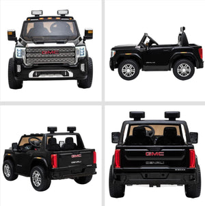 12V Licensed GMC Sierra HD Battery Kids Ride On Car
