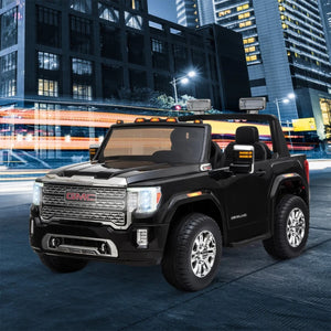 12V Licensed GMC Sierra HD Battery Kids Ride On Car