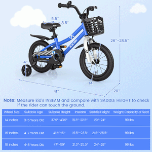 kids balance bike 16 inch