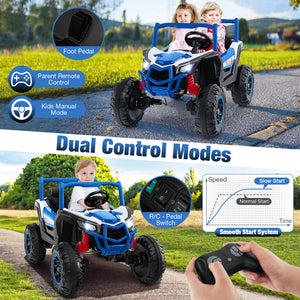 2-Seater Kids UTV Ride-On with 2.4G Remote Control – Perfect for Children Ages 3+