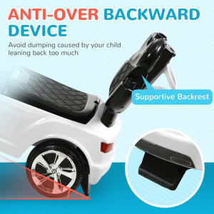 3-in-1 ride-on bike that converts from push car to foot-to-floor slider