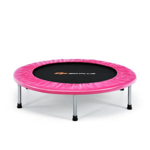 38-inch folding mini trampoline for indoor and outdoor use