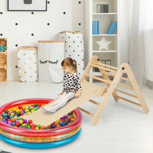 3-in-1 Triangular Climbing Toys for Toddlers – Climber, Slide, and Rocker Play Set
