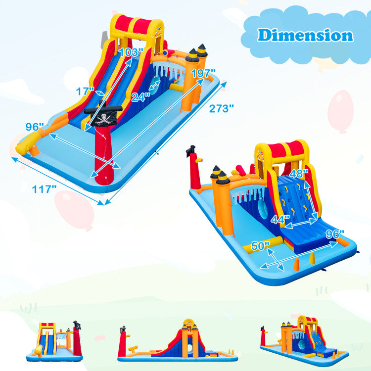 inflatable bounce house with blower