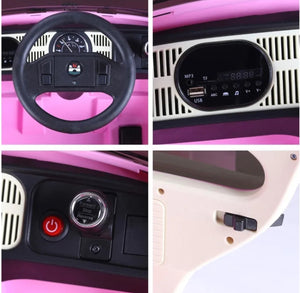 6V Licensed Volkswagen Beetle Ride-on Kids Electric Car