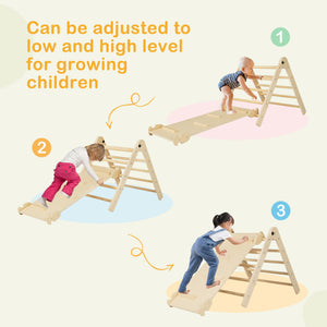 7-in-1 Indoor Climbing Toys for Toddlers – Multi-Play Set with Reversible Ramp