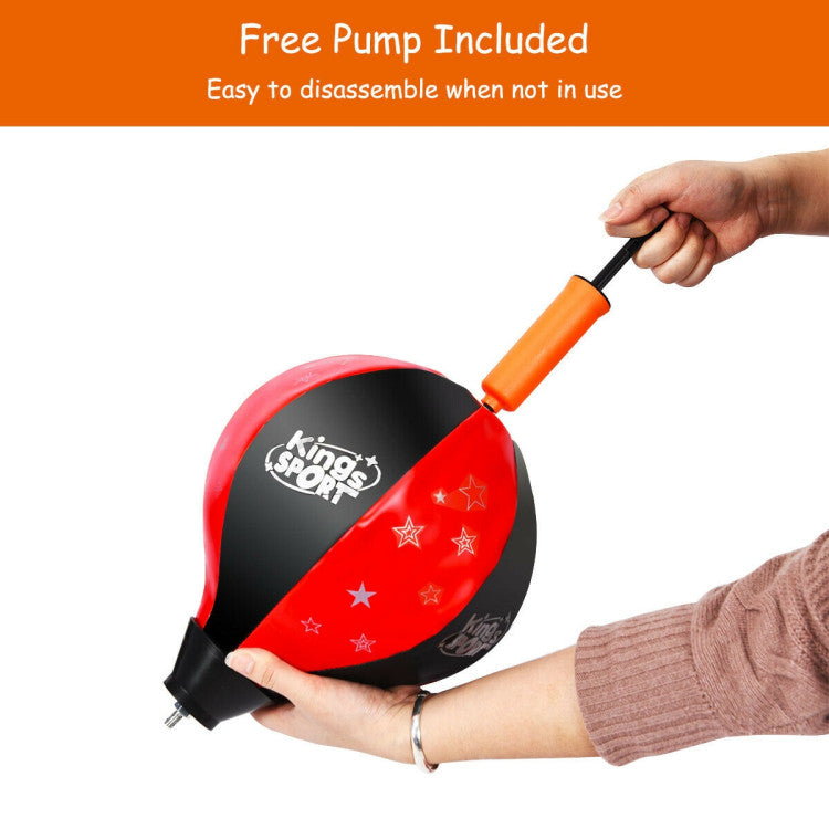 Adjustable Kids Punching Bag Toy Set with Boxing Gloves for Active Playtime - Toy Sports for Preschoolers