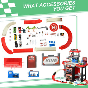 City Garage Toy Playset