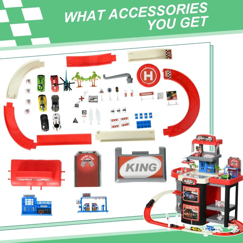 City Garage Toy Playset