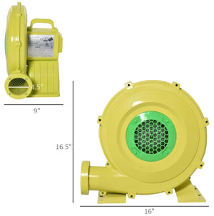 Electric Air blower 750-Watt Fan Inflatable Blower Compact
