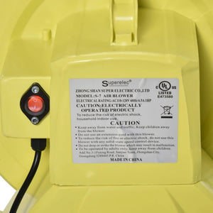 Electric Air blower 750-Watt Fan Inflatable Blower Compact