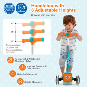 kick scooter 3 wheel