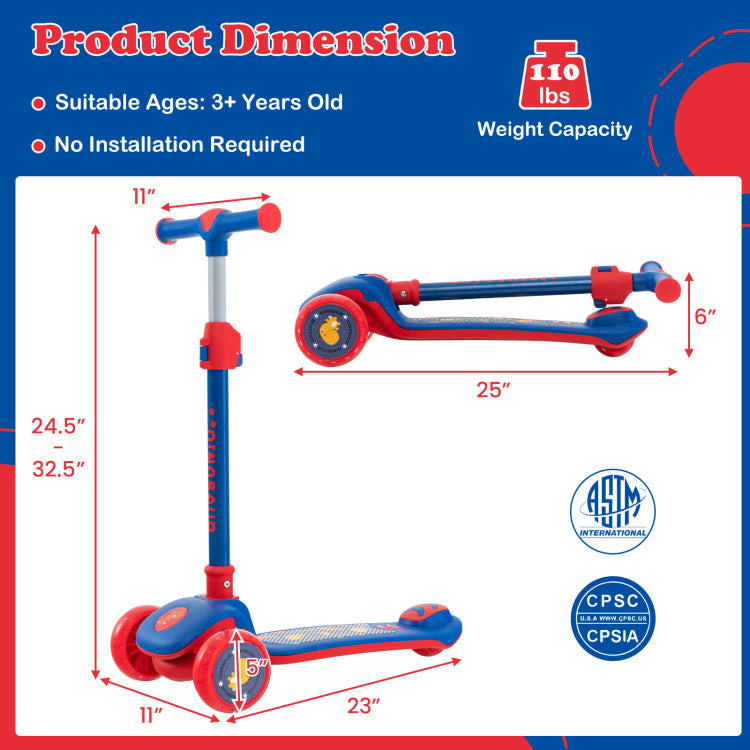 kick scooter 3 wheel pink