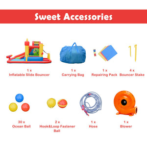 bounce house for kids 3-10 large