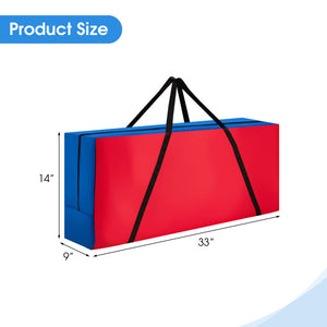 Jumbo 4-in-a-Row Game Storage Bag – Durable Carrying Case for Giant 4-to-Score Set