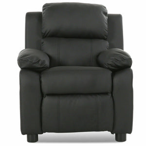 Kids Deluxe Recliner Sofa Chair with Headrest and Storage Arms – Perfect for Children