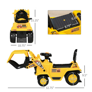 Excavator Toy for boys 3-4 year old