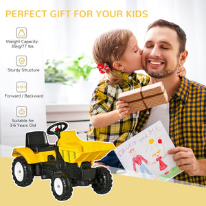 childrens ride on tractor