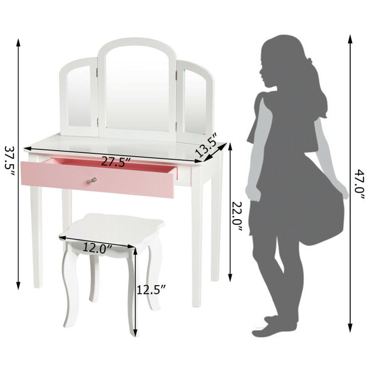 Princess Vanity Set for Kids