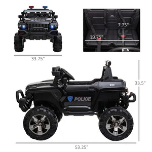 power wheels police car