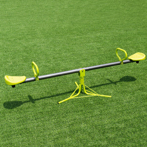 Kids Seesaw Swivel Teeter Totter Outdoor Play Set for 2 Children – Fun and Durable