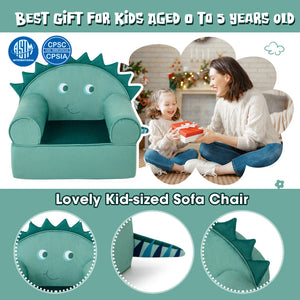 Kids Sofa with Armrests and Thick Cushion – Cozy, Durable Children's Furniture