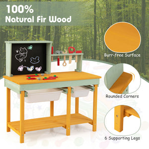 pretend play workbench for kids