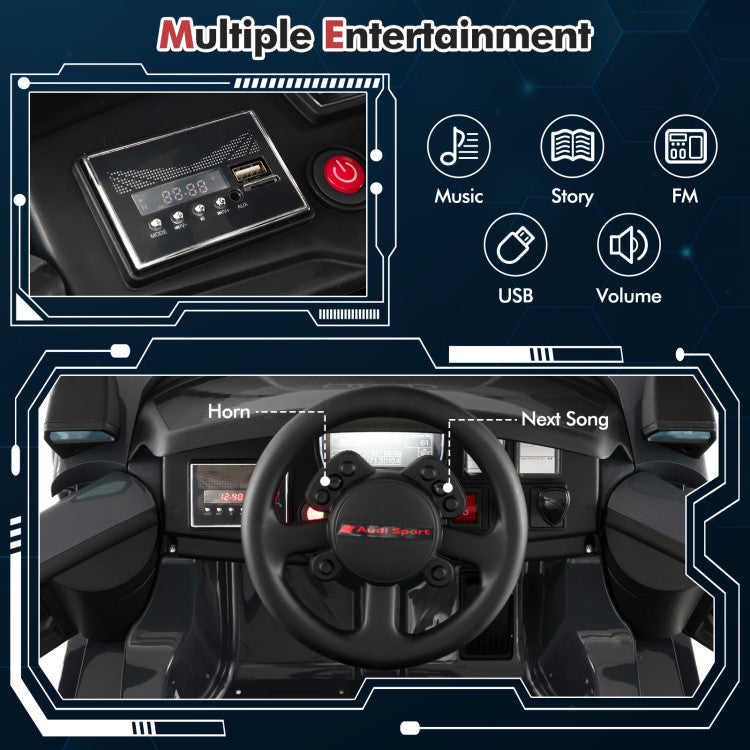 ride on car with parental remote control