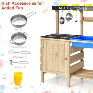 Outdoor Mud Kids Kitchen Playset