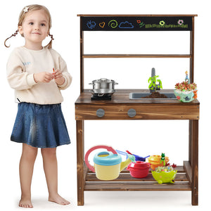 Outdoor Mud Kitchen for Kids