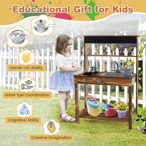 Outdoor Mud Kitchen for Kids