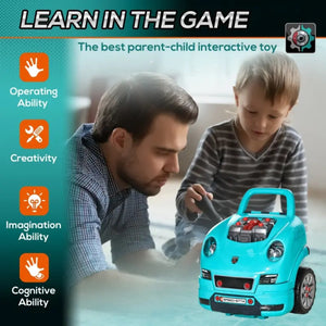 Ride-On Truck Engine Toy Set