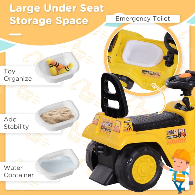 Excavator ride on toy