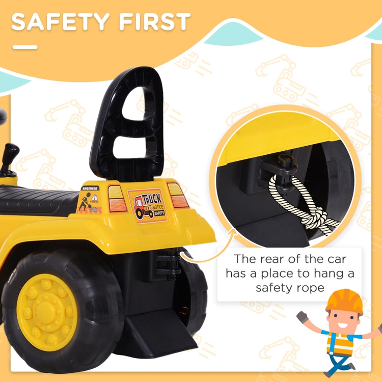 Excavator ride on toy