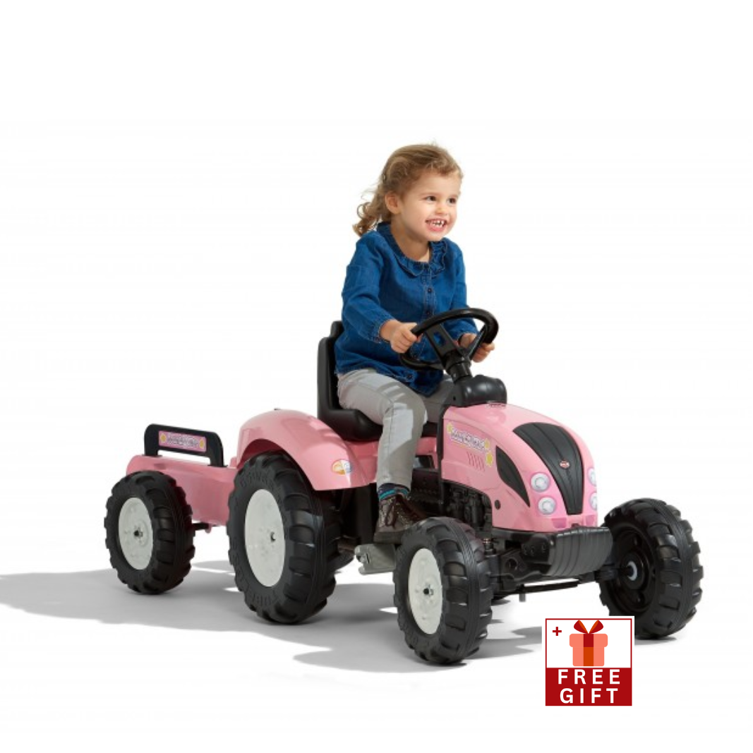 Little Princess Pink Pedal Tractor