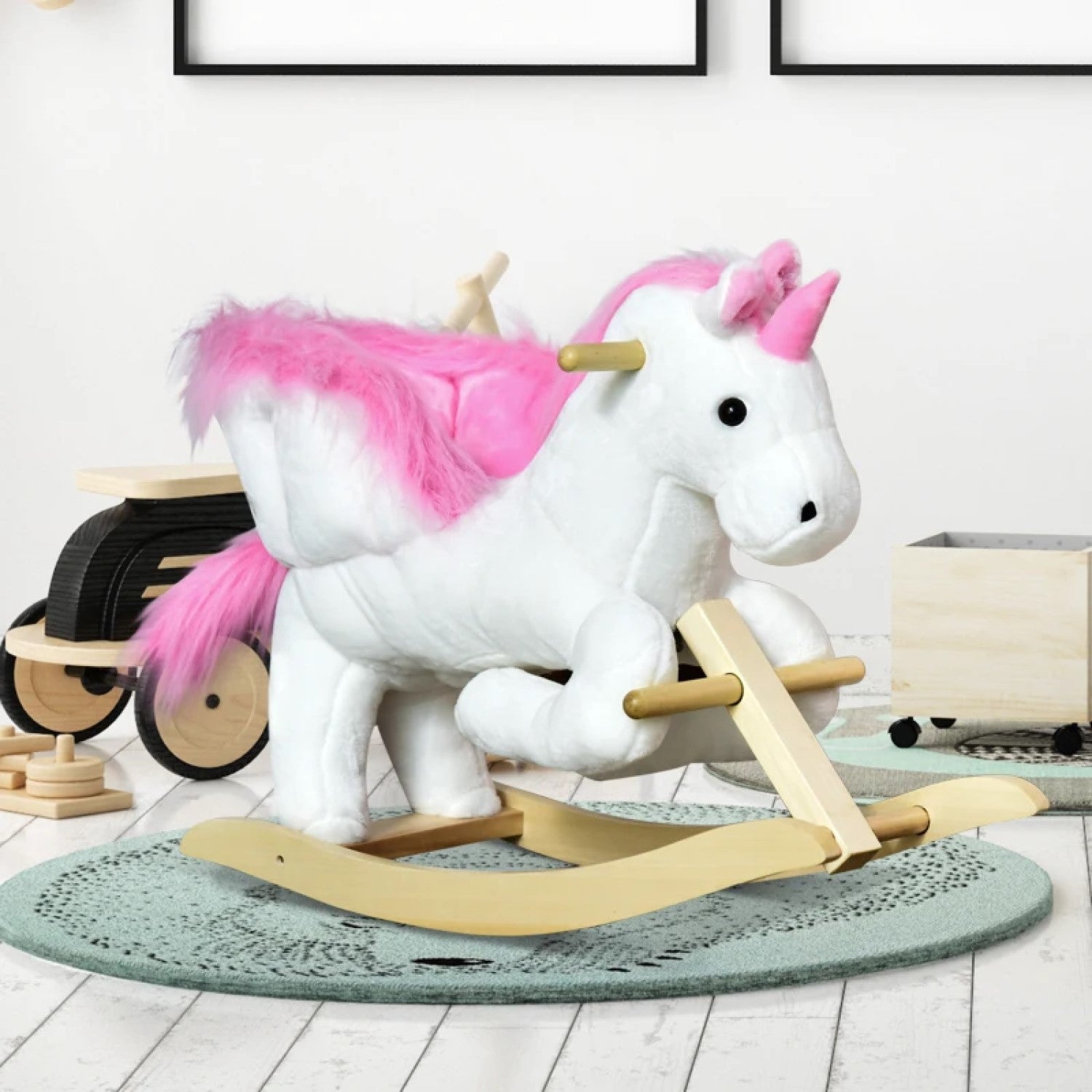 Unicorn Baby Rocking Horse Toy for Kids