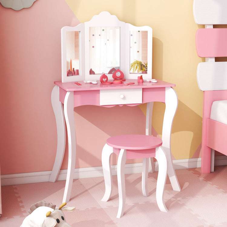 Princess Vanity Set for Kids