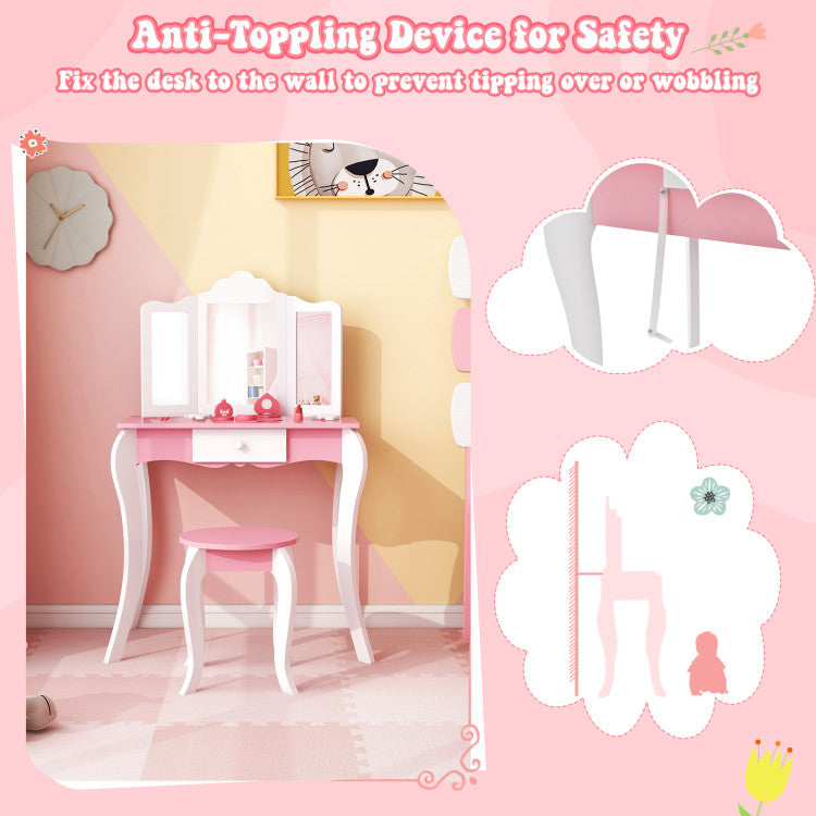 Princess Vanity Set for Kids