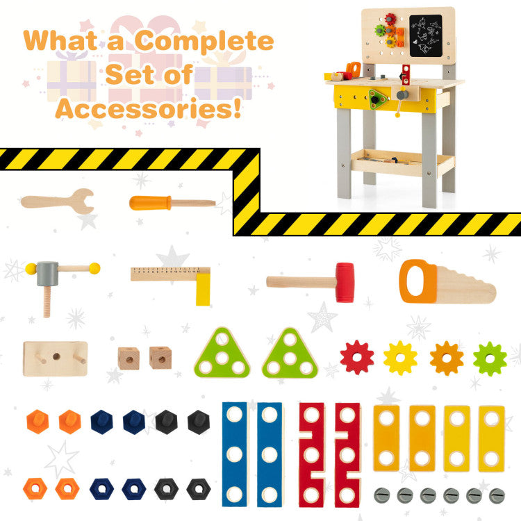 pretend play workbench for kids