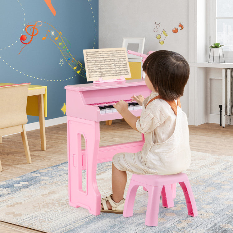 Children’s music keyboard that promotes brain development and creativity