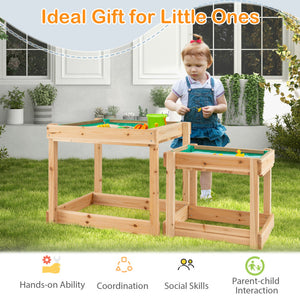 Children’s sandbox with canopy and liner