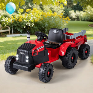 24V dual motor kids tractor with remote control