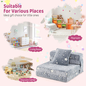 Easy Clean Kids Floor Mattress with Washable Cover