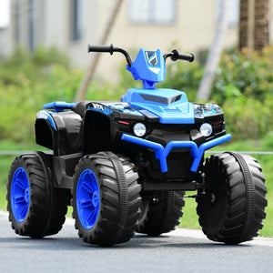 Electric ride-on ATV for kids with realistic design