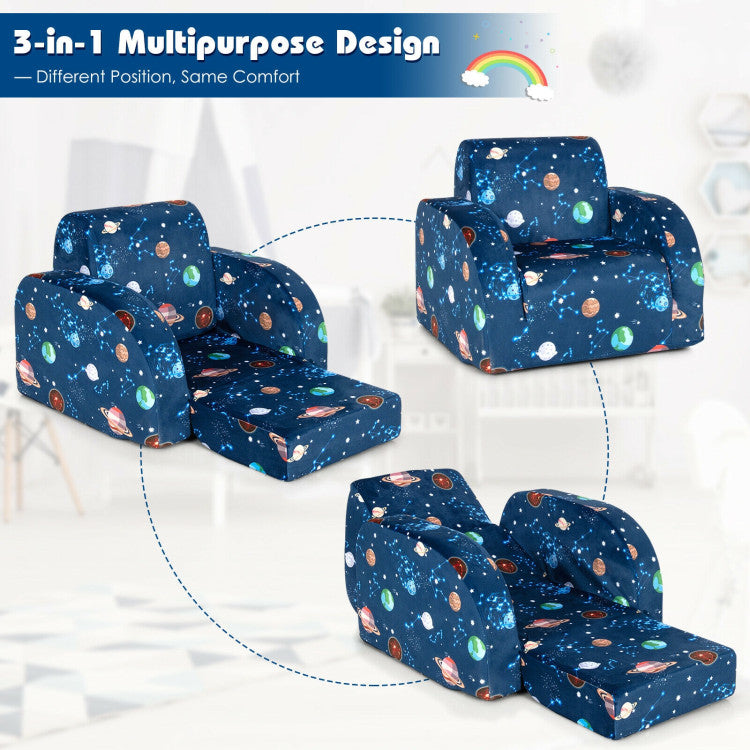 Ergonomic Kids Armchair with Back Support