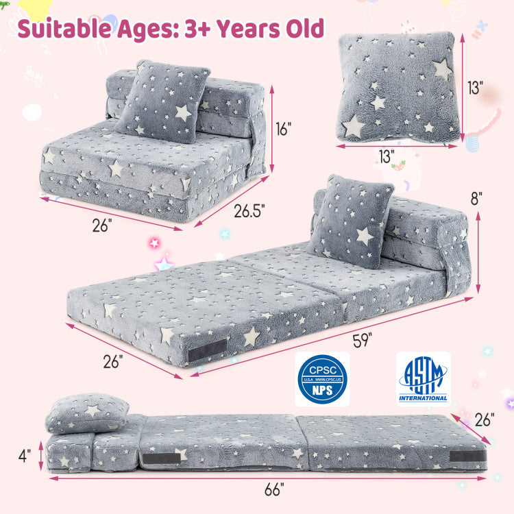 Foldable Kids Floor Bed for Comfort and Fun