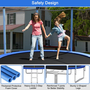 Heavy duty trampoline galvanized frame