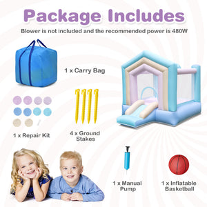 Carry bag for easy storage of kids inflatable bounce house